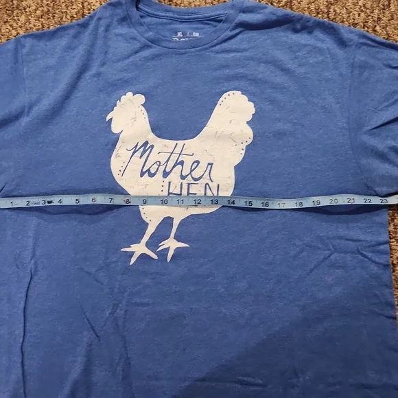Mother Hen Blue T-shirt XL - Picture 4 of 5